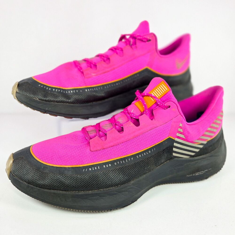 Nike Air Zoom Winflo 6 Shield Fire Pink Women’s 12 Men’s 10.5 CT1589-600